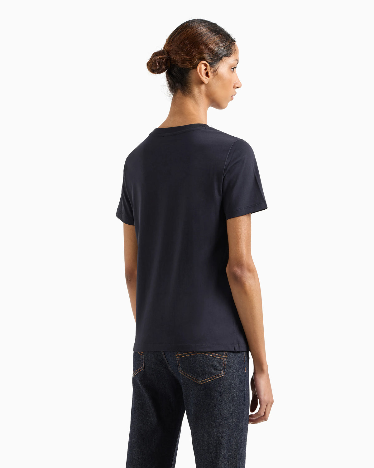 Jersey t-shirt in Pima cotton with a crew neck Essential