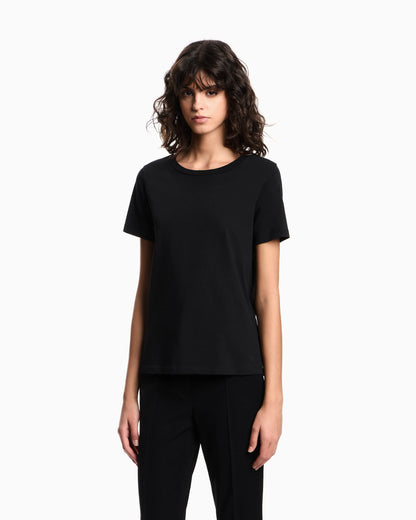 Jersey t-shirt in Pima cotton with a crew neck Essential