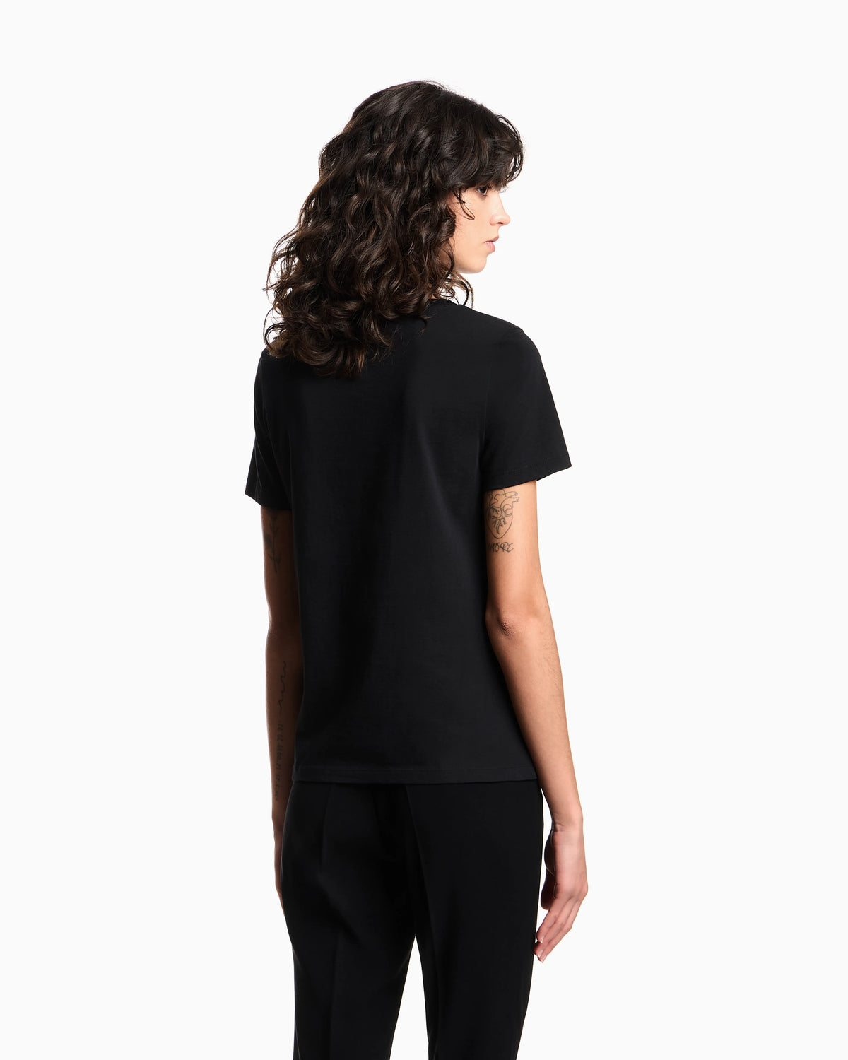 Jersey t-shirt in Pima cotton with a crew neck Essential