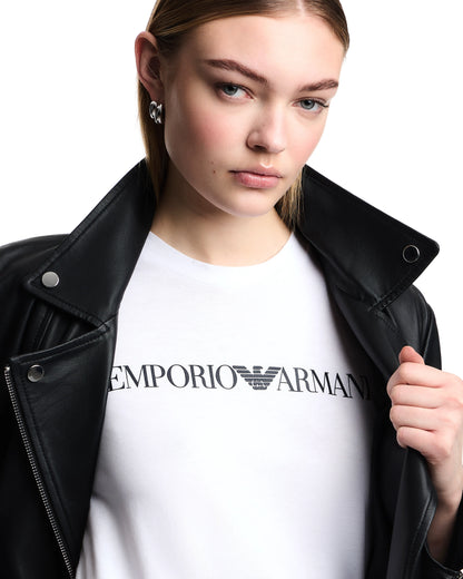 Logo t-shirt Essential in organic cotton jersey