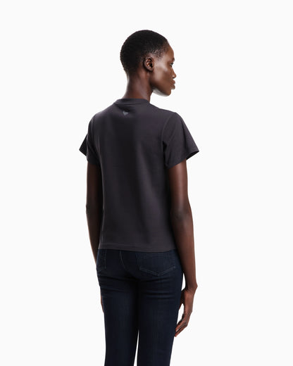 Logo t-shirt Essential in organic cotton jersey
