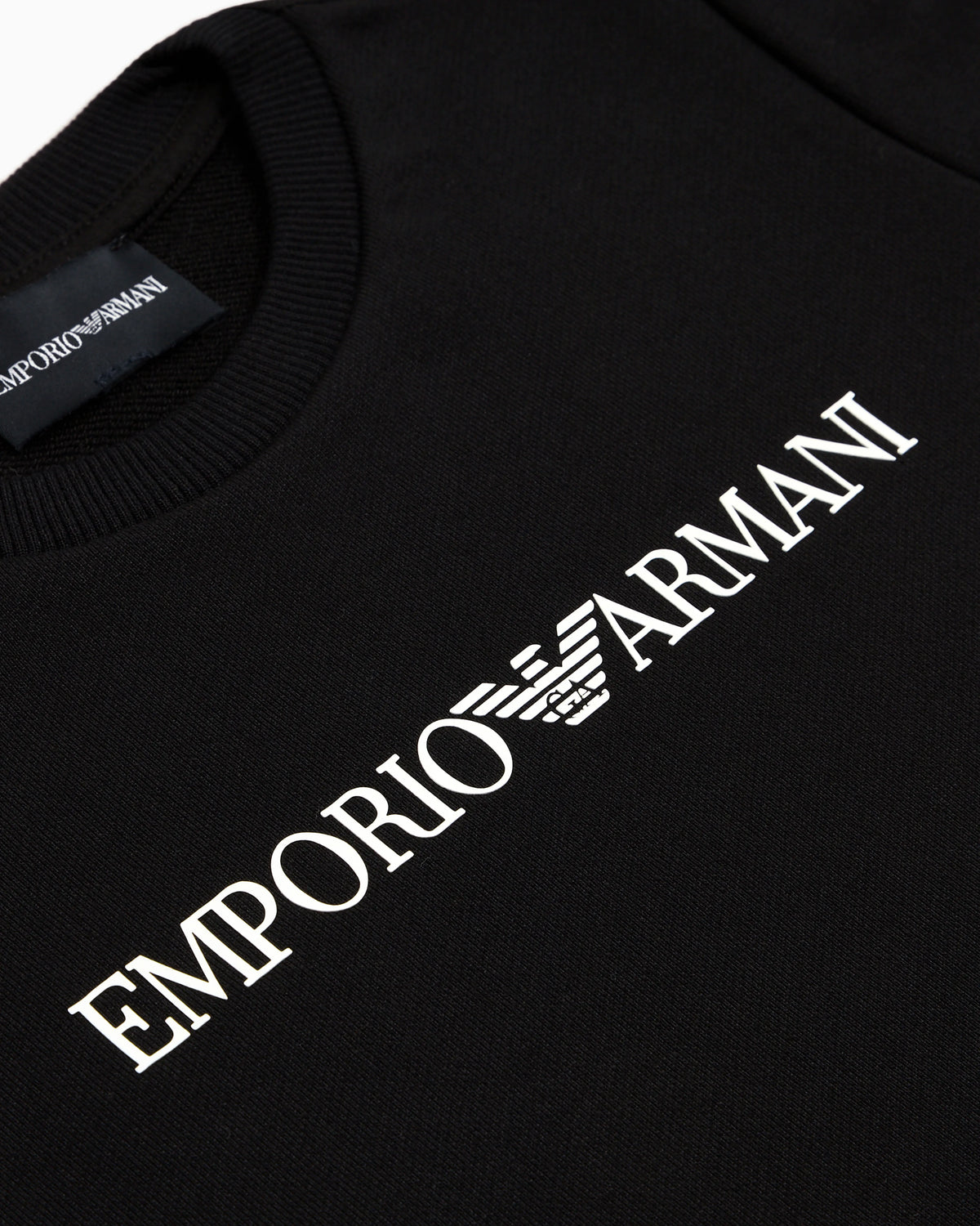 Modal-blend jersey sweatshirt with logo