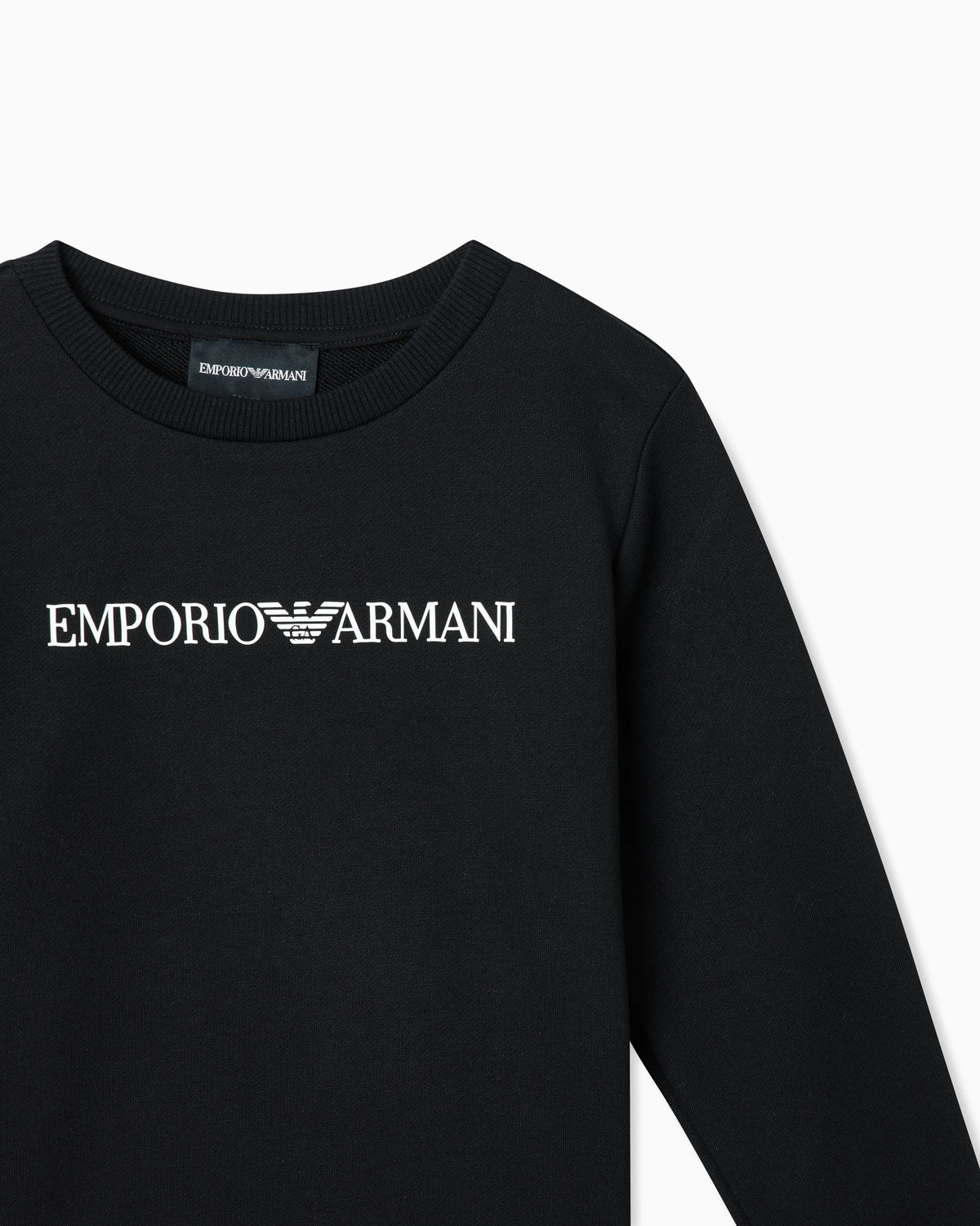 Modal-blend jersey sweatshirt with logo