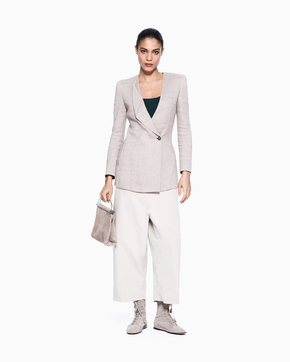 Viscose ottoman top