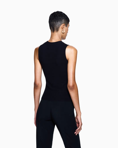 Top in ottoman fabric