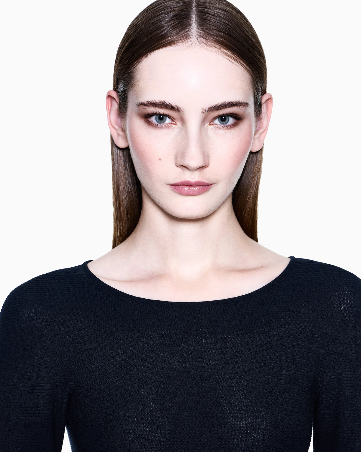 Long sleeve jumper in seamless viscose blend