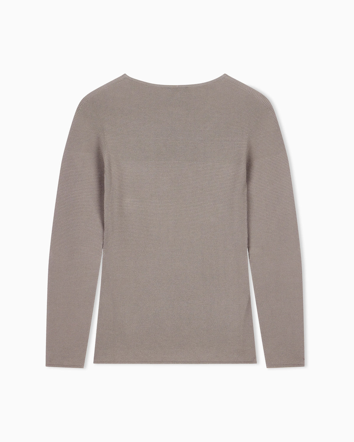 Long sleeve jumper in seamless viscose blend