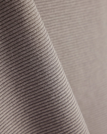 Crew neck jumper in seamless viscose blend
