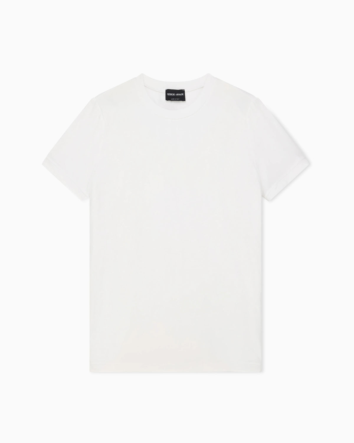 Jersey t-shirt with a crew neck and short sleeves