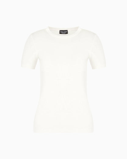 Pure cashmere T-shirt