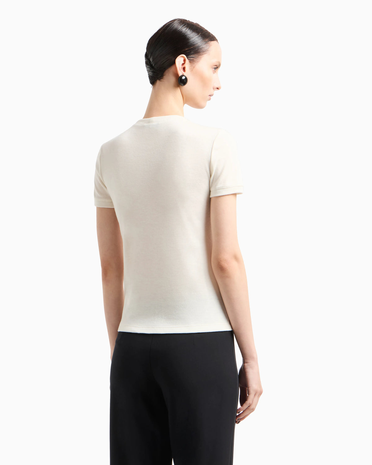 Pure cashmere T-shirt