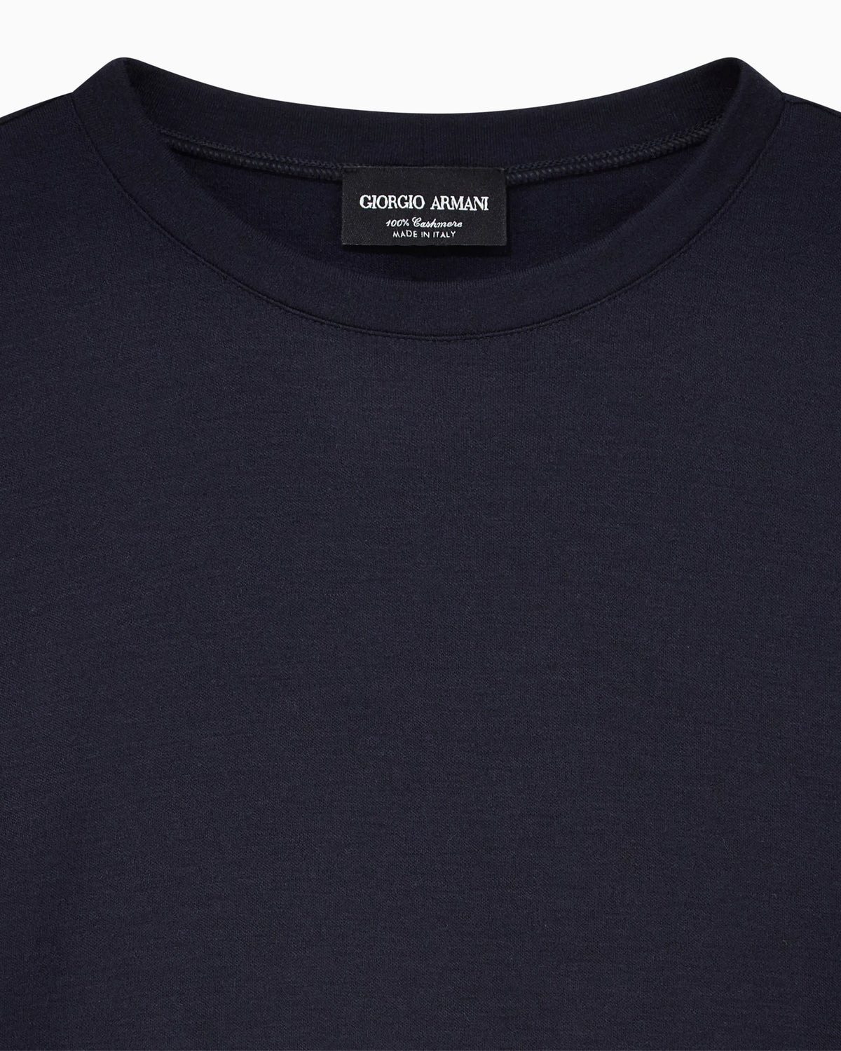Pure cashmere T-shirt