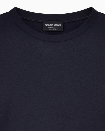 Pure cashmere T-shirt