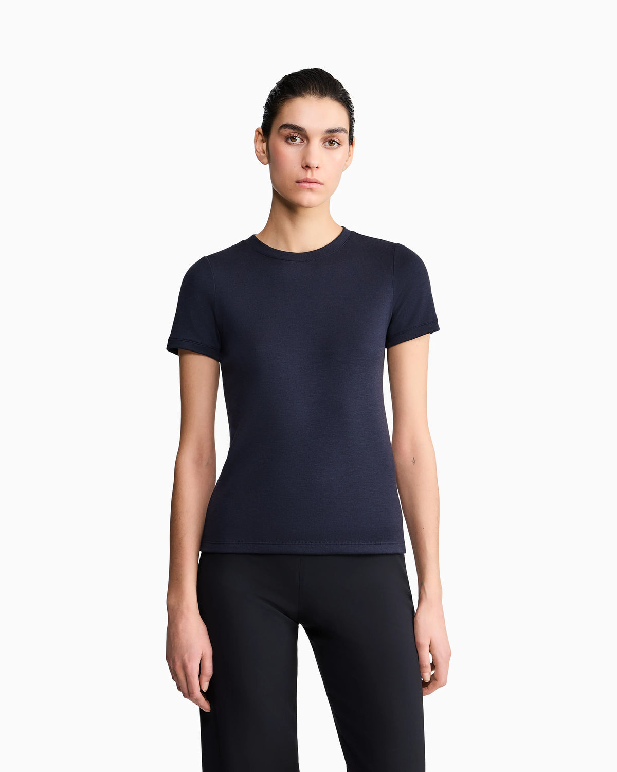 Pure cashmere T-shirt