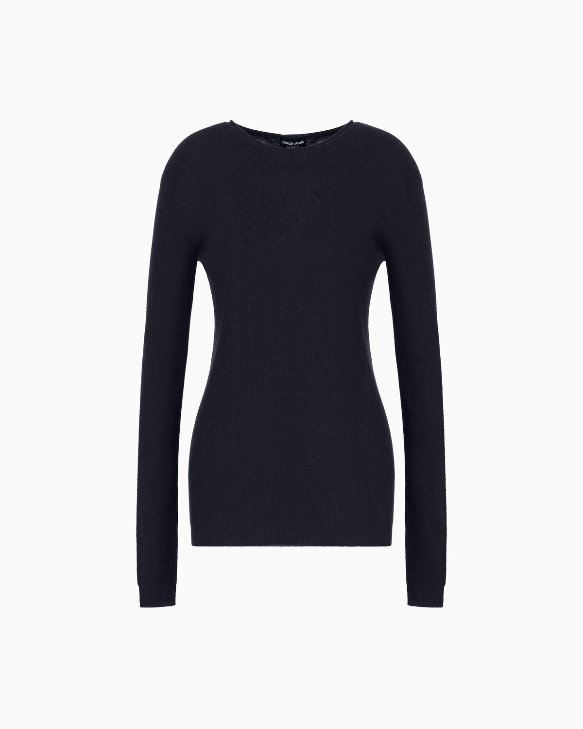 Pure cashmere crew-neck jumper