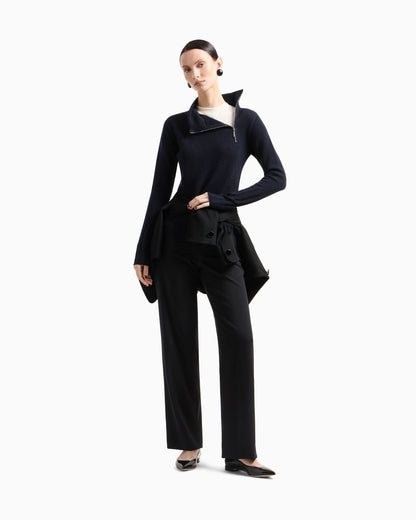 Pure Cashmere Turtleneck Sweater