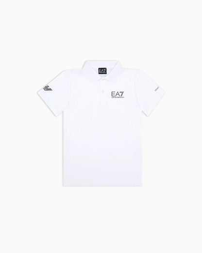 Tennis Pro Boy polo shirt in VENTUS7 technical fabric
