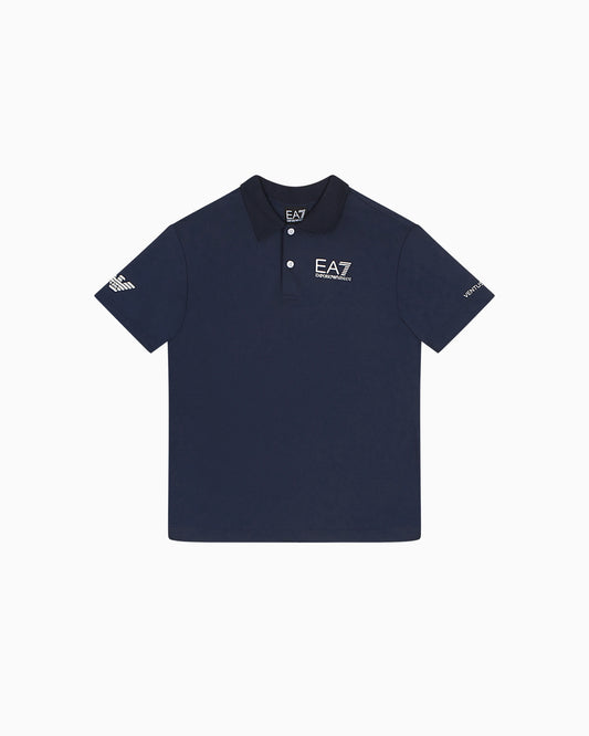 Tennis Pro Boy polo shirt in VENTUS7 technical fabric