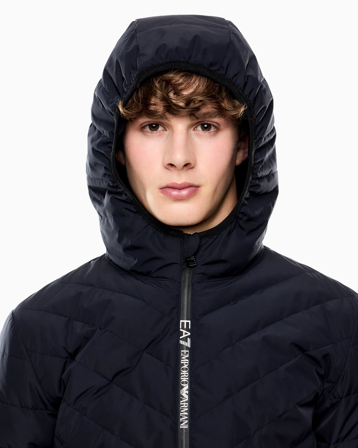 Premium Shield packable hooded down jacket