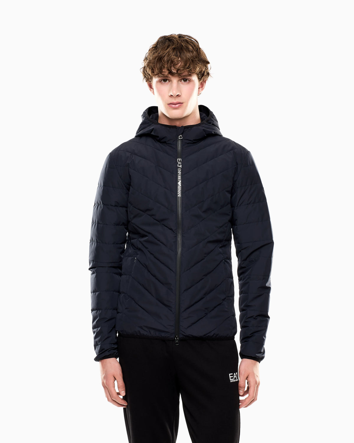 Premium Shield packable hooded down jacket