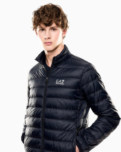 Packable down jacket with front zip Core Identity