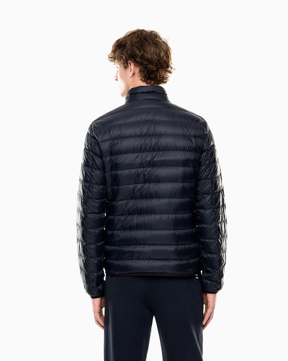 Packable down jacket with front zip Core Identity