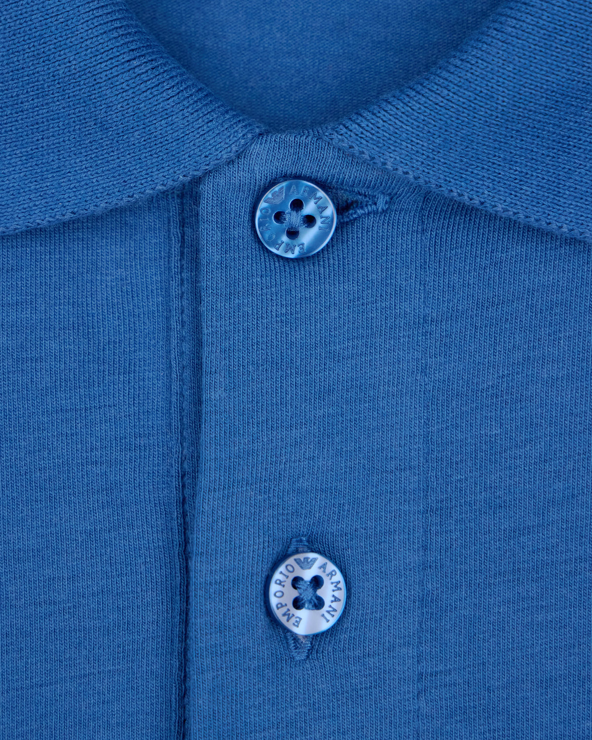 Stretch polo in cotton jersey with chest logo Core Identity