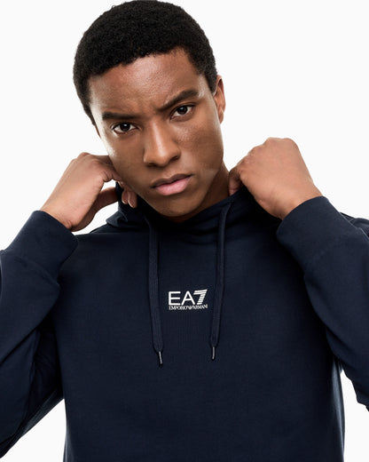 Cotton pullover hooded sweatshirt from Core Identity