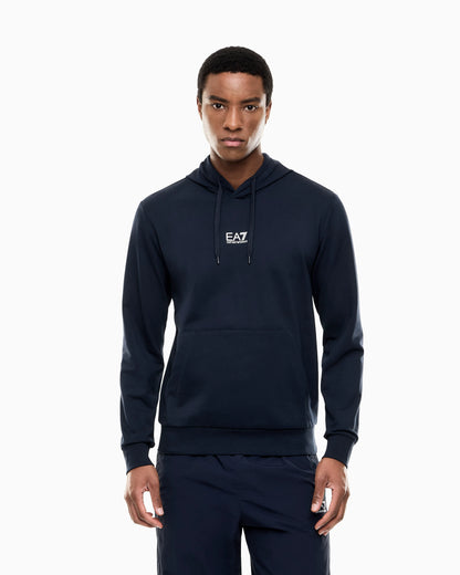 Cotton pullover hooded sweatshirt from Core Identity