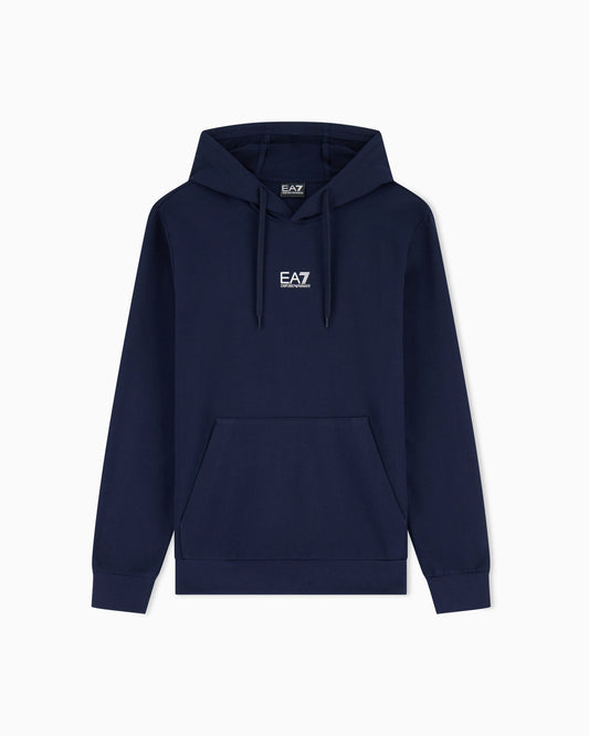 Cotton pullover hooded sweatshirt from Core Identity