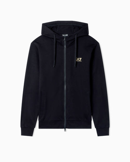 Fleece sweatshirt Core Identity in cotton with a chest logo