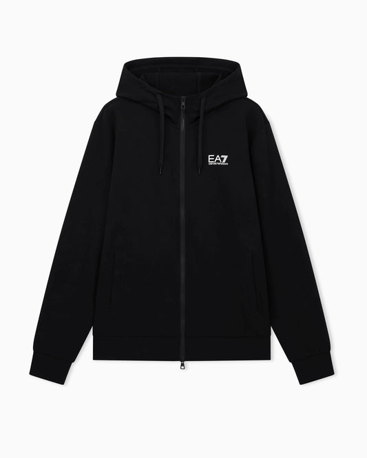 Fleece sweatshirt Core Identity in cotton with a chest logo