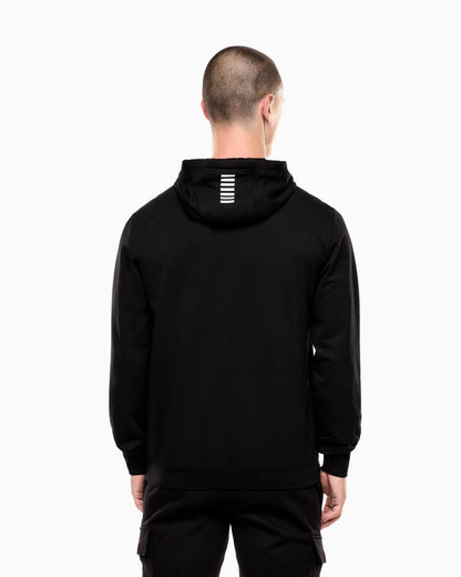 Fleece sweatshirt Core Identity in cotton with a chest logo