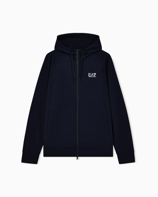Fleece sweatshirt Core Identity in cotton with a chest logo