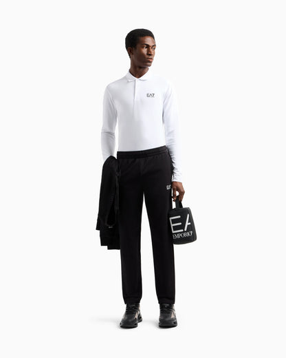 Stretch trousers in soft cotton with slim fit Core Identity