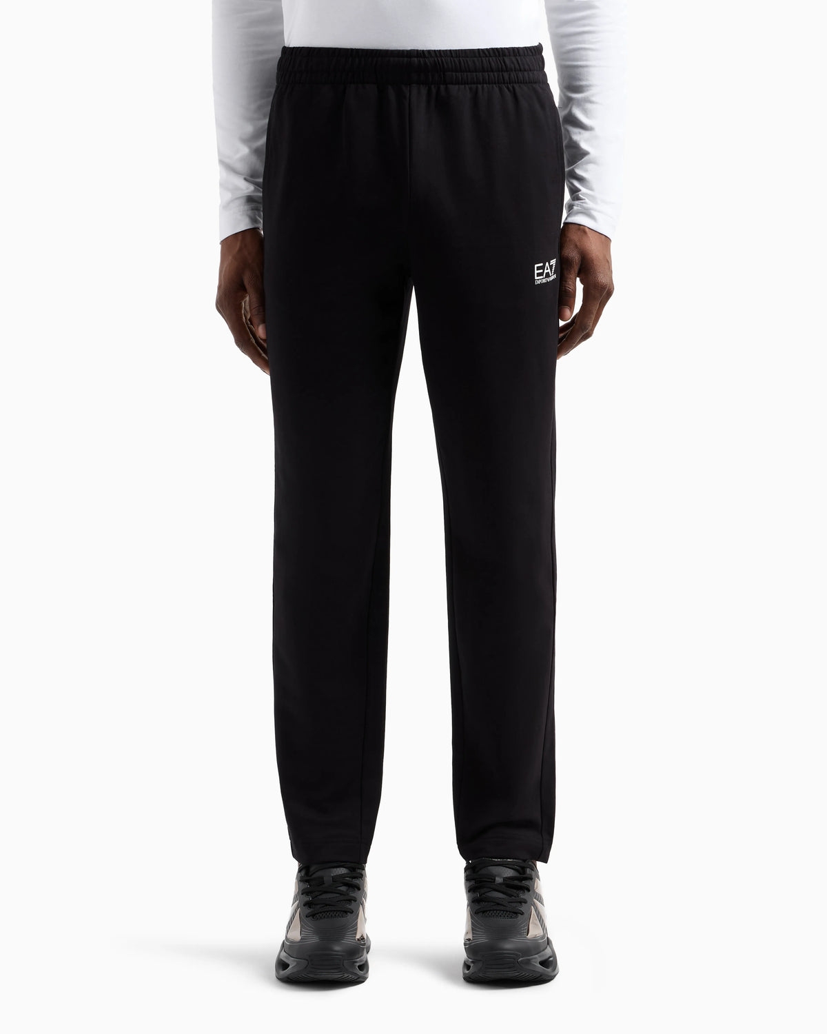 Stretch trousers in soft cotton with slim fit Core Identity