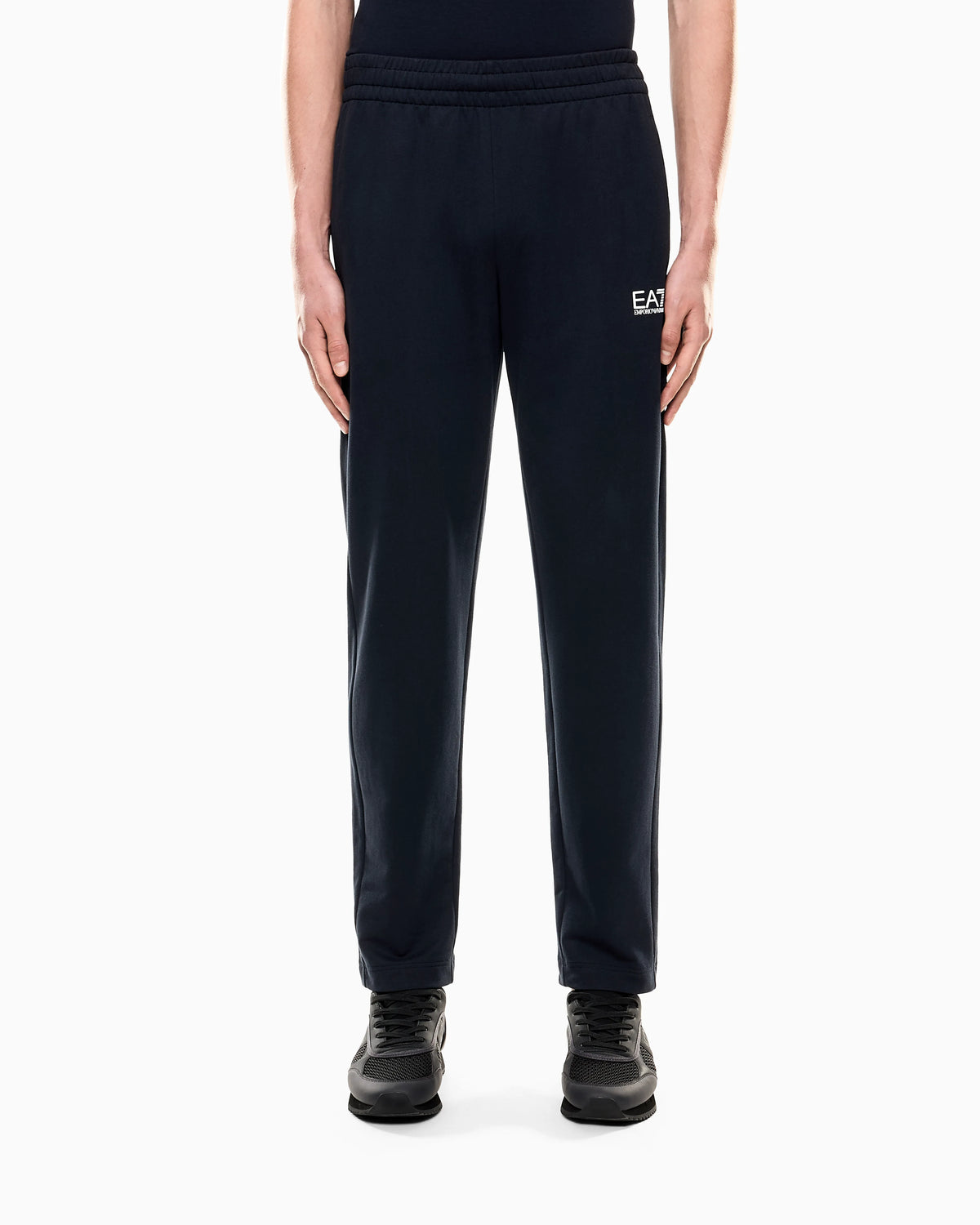 Stretch trousers in soft cotton with slim fit Core Identity