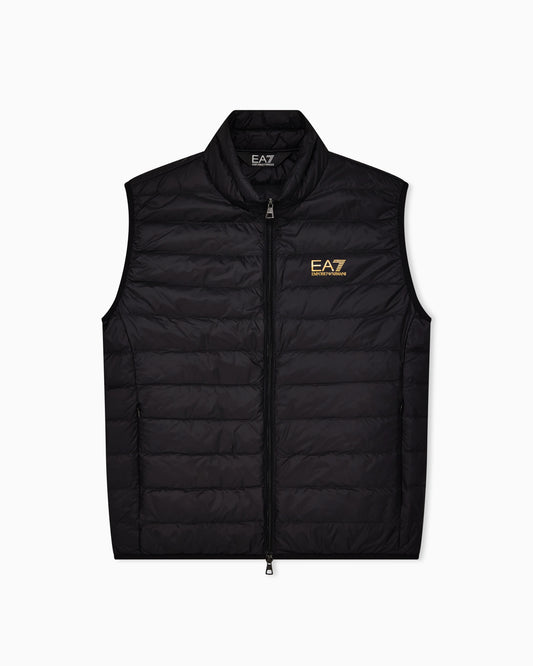 Packable gilet with zip and down padding Core Identity