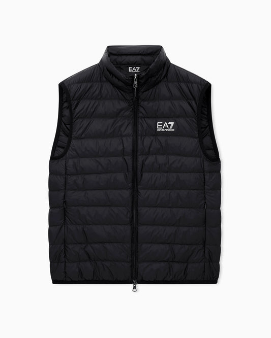 Packable gilet with zip and down padding Core Identity