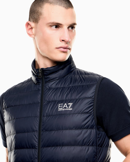Packable gilet with zip and down padding Core Identity