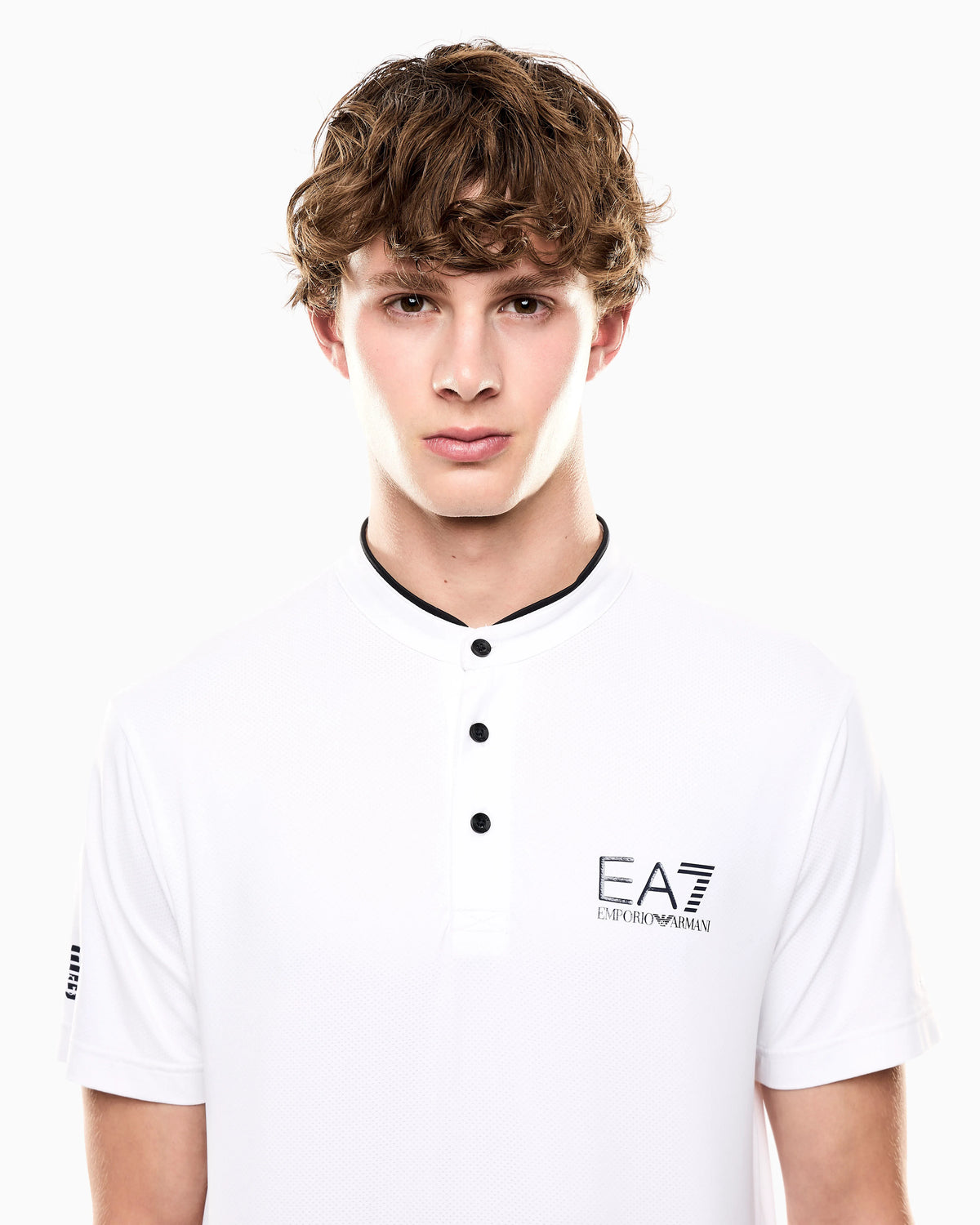 Ventus7 polo with henley collar Tennis Pro