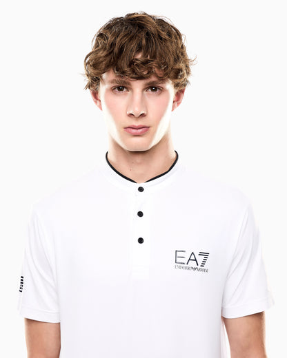 Ventus7 polo with henley collar Tennis Pro