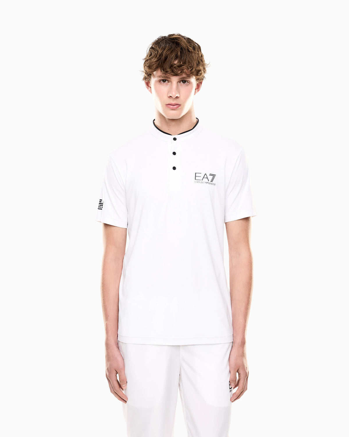 Ventus7 polo with henley collar Tennis Pro