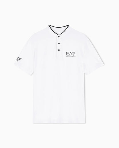 Ventus7 polo with henley collar Tennis Pro
