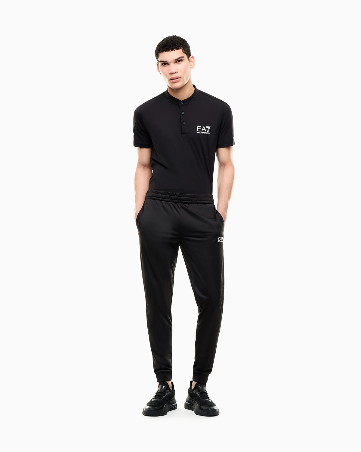 Ventus7 polo with henley collar Tennis Pro