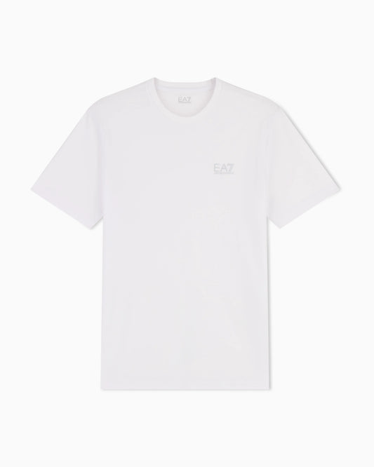 Cotton shirt in Pima jersey with crew neck Core Identity