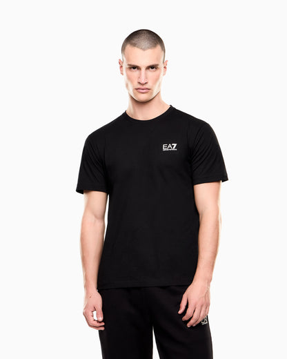 Cotton shirt in Pima jersey with crew neck Core Identity