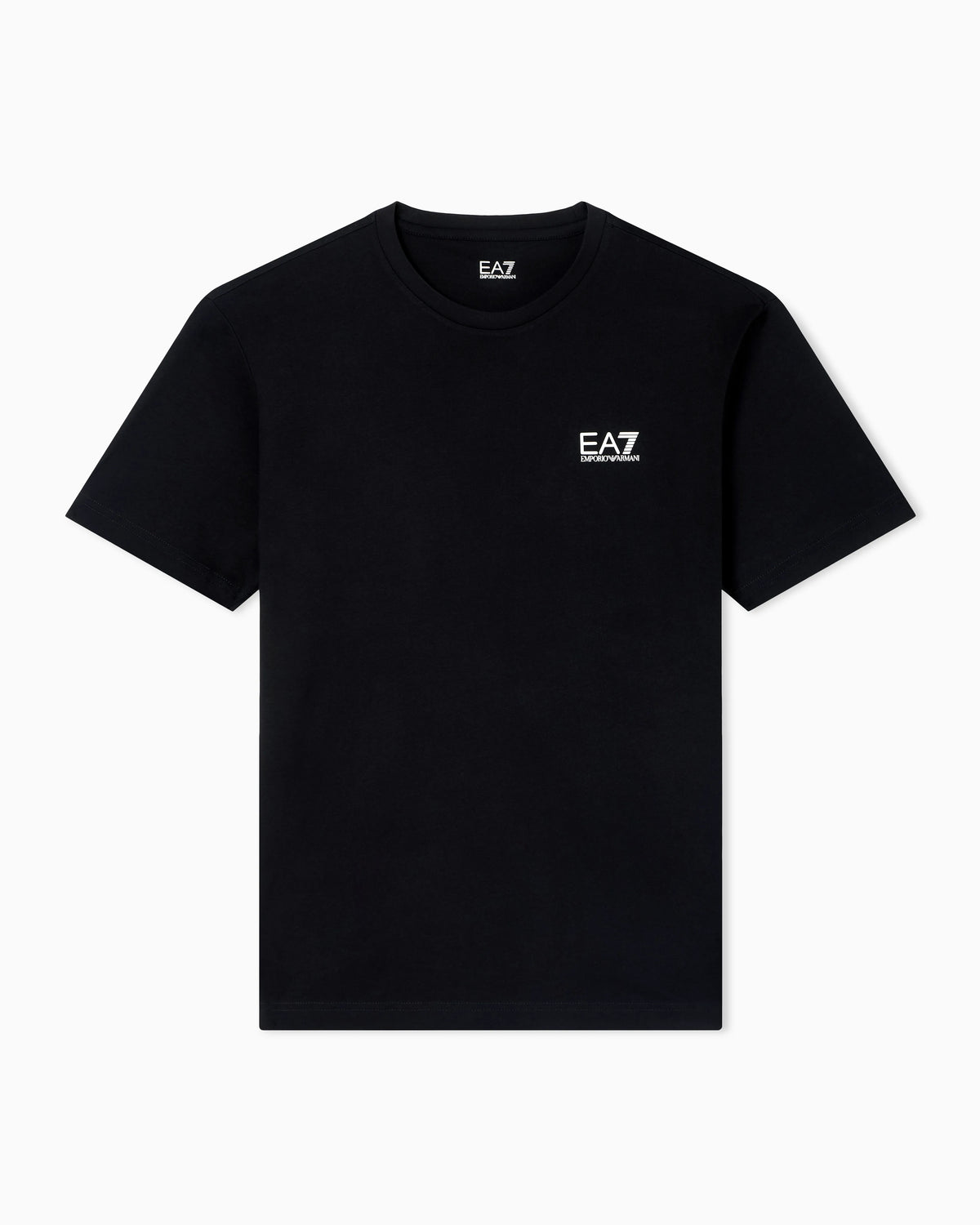 Cotton shirt in Pima jersey with crew neck Core Identity
