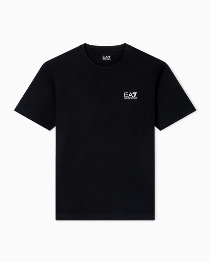 Cotton shirt in Pima jersey with crew neck Core Identity
