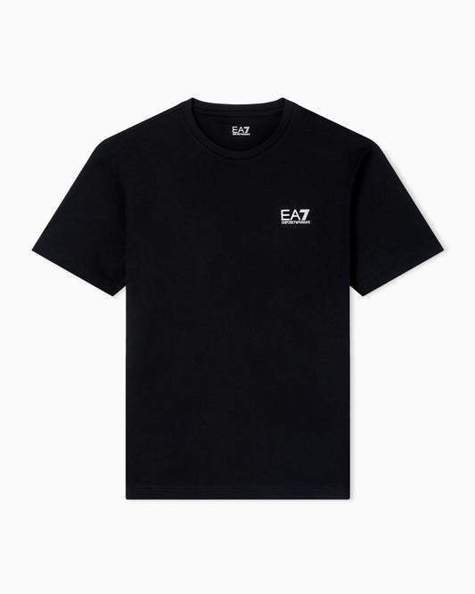Cotton shirt in Pima jersey with crew neck Core Identity